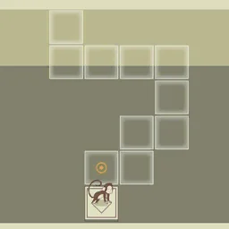 IQ Dungeon Level 203 hint picture for Cross to the Other Side!