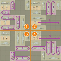 IQ Dungeon Level 251 hint picture for Forge Ahead!