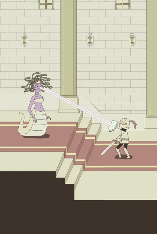 IQ Dungeon Level 49 Defeat Medusa! answer and solution