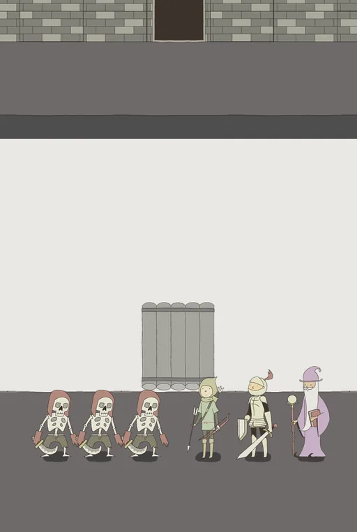 IQ Dungeon Level 66 Cross So Your Party Is Left Alone on the Other Side answer and solution