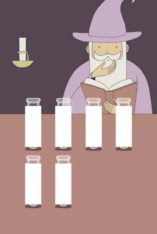 IQ Dungeon Level 98 Separate the Potions by Color! answer and solution