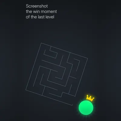 Think Harder level 27 puzzle: Screenshot the win moment of the last level