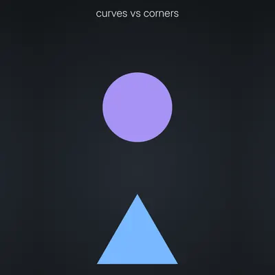 Think Harder level 41 puzzle: Curves vs corners