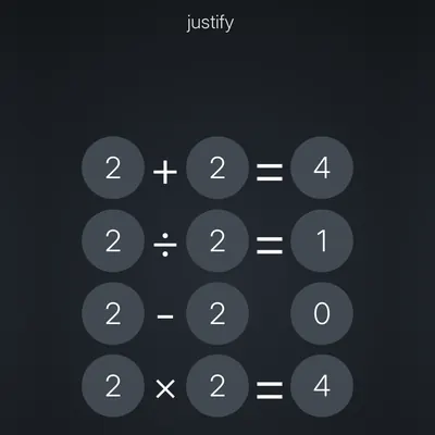 Think Harder level 77 puzzle: Justify