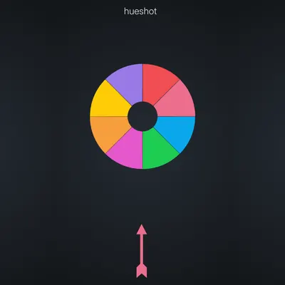 Think Harder level 78 puzzle: Hueshot