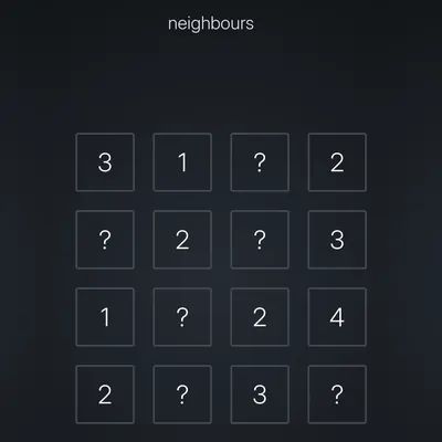 Think Harder level 79 puzzle: Neighbours