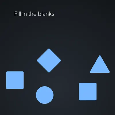 Think Harder level 9 puzzle: Fill in the blanks
